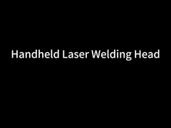Đầu hàn laser lắc đôi cầm tay với ống kính phản xạ 60 ° và 45 °
