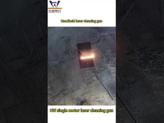 2000w cầm tay loại bỏ rỉ sét súng laser để loại bỏ vết sơn chứng nhận CE