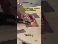 Đầu laser di động 3 trong 1 Thiết bị hàn laser hỗ trợ hàn / làm sạch và cắt