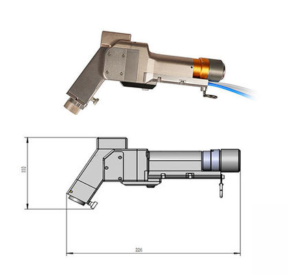 Giá tốt. Đầu làm sạch bằng laser điều khiển cảm ứng với chiều dài cáp 10m 20m trực tuyến