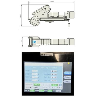 Giá tốt. Máy làm sạch laser cầm tay với cổng QBH hiệu suất cao cho nhiều nguồn laser trực tuyến