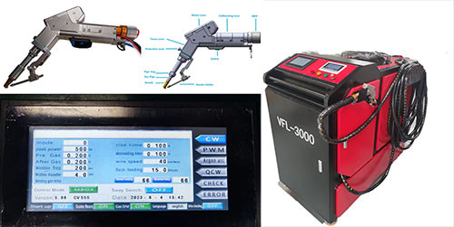 Giá tốt. 3000W Đèn laser dây chuyền hàn đầu nước làm mát cho công nghiệp trực tuyến