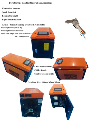 Giá tốt. Vũ khí laser di động nhỏ để loại bỏ rỉ sét 1500w trực tuyến