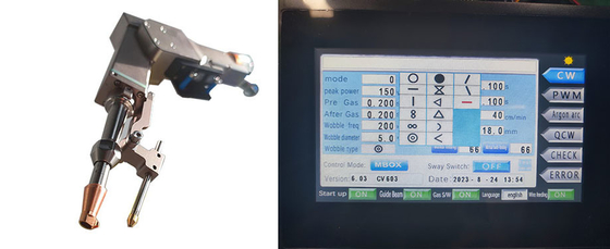 Giá tốt. Đầu hàn laser dao động có động cơ kép di động với 14 hình dạng chùm trực tuyến