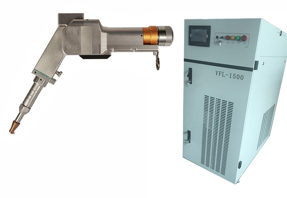 Giá tốt. Máy hàn cầm tay sợi laser hiện đại 1500w với động cơ kép trực tuyến