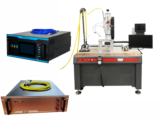 Giá tốt. Máy hàn kim loại bằng laser đồng đồng với nguồn laser sợi laser màu xanh lai trực tuyến