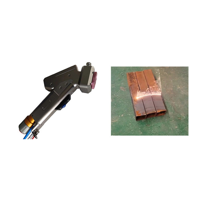 Máy làm sạch laser loại bỏ rỉ sét với súng làm sạch laser cầm tay