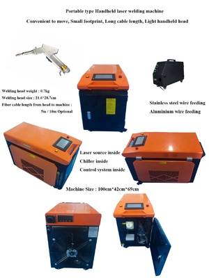 Giá tốt. Thiết bị hàn cầm tay tiên tiến bằng thép không gỉ với chức năng tự động và robot trực tuyến