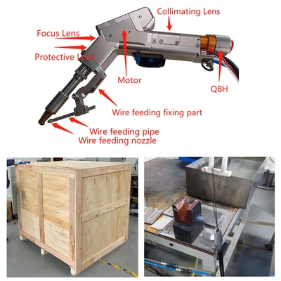 Giá tốt. Máy hàn laser động cơ đơn cầm tay 1500W với thép không gỉ 4mm thâm nhập đầy đủ trực tuyến
