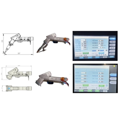 Giá tốt. Máy hàn laser cầm tay mạnh mẽ 3 trong 1 với 3 chế độ: hàn / cắt / làm sạch trực tuyến