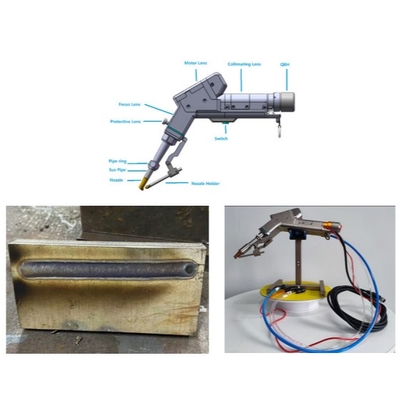Giá tốt. Máy hàn laser động cơ đơn cầm tay 2000W với cáp sợi tiêu chuẩn 10m trực tuyến
