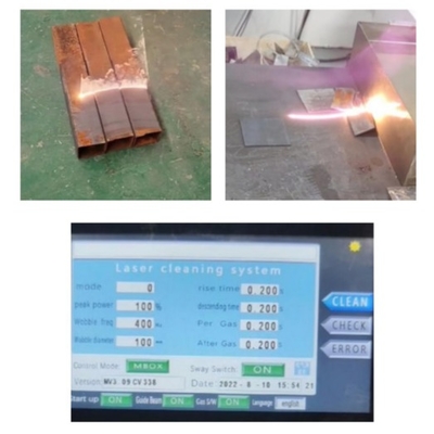 Giá tốt. Máy làm sạch laser dao động đơn cầm tay 2000W với chế độ đầu ra laser CW trực tuyến