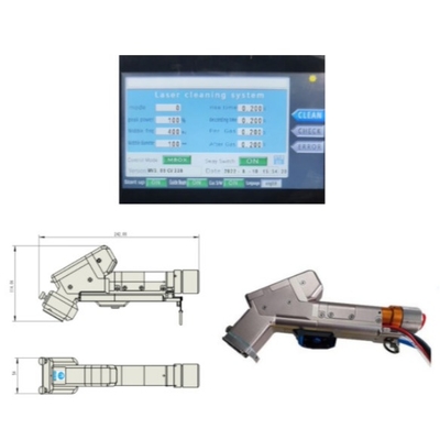 Giá tốt. Máy làm sạch laser lắc tay đơn để làm sạch thép carbon / thép không gỉ trực tuyến