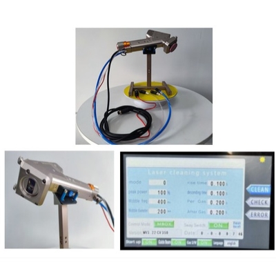 Giá tốt. Máy làm sạch laser động cơ đơn cầm tay 2000W để làm sạch thép carbon mỏng trực tuyến
