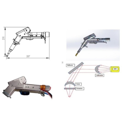 Máy hàn laser cầm tay ba trong một với chức năng làm sạch và cắt hàn